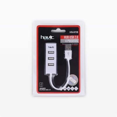 HUB USB A 4 USB BLANCO