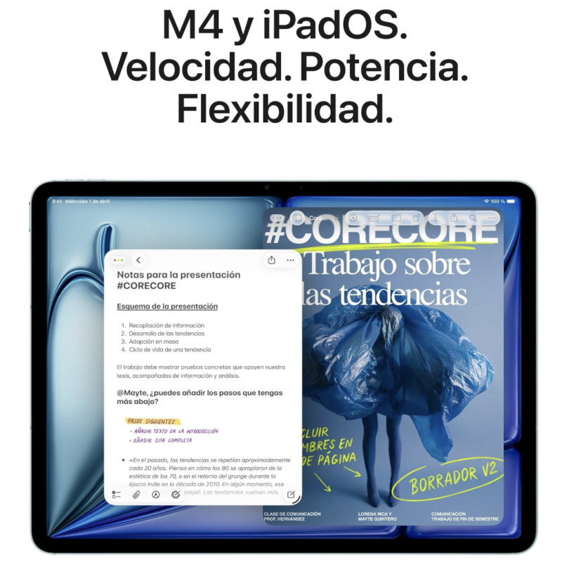 iPad Air 13" M4 (2026) Reacondicionado | Macniacos  Copiar título